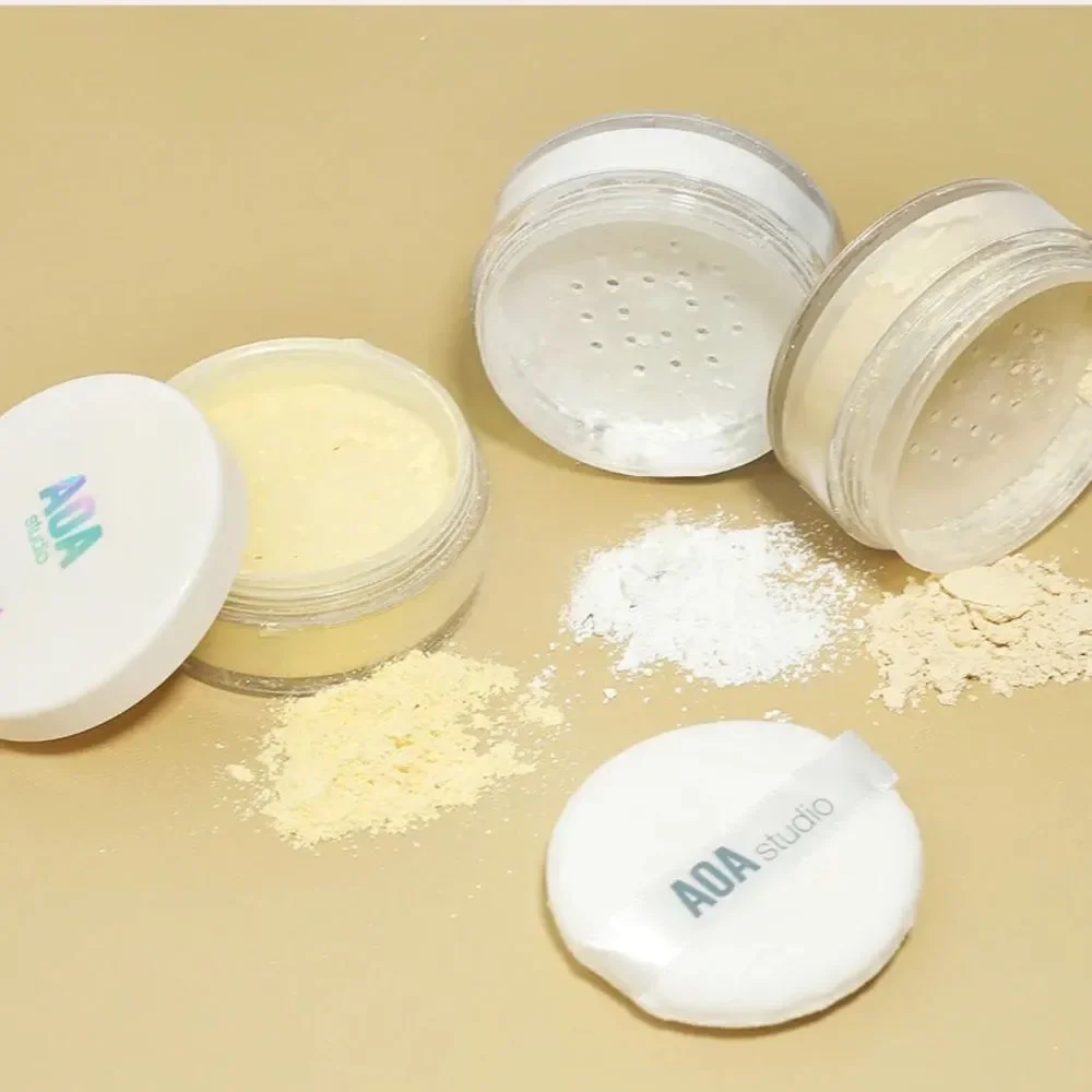 AOA Puff + Set Setting Powder - Banana